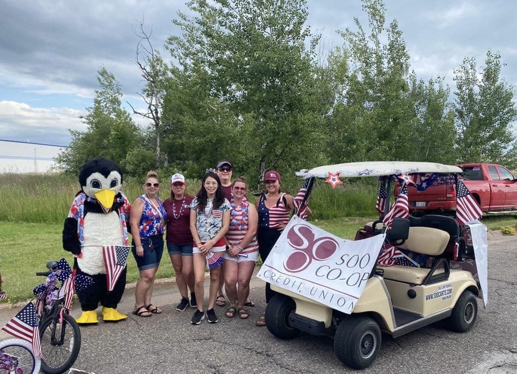 Sault SCCU 4th of July Parade Float